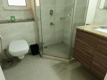 Bathroom in 3 BHK Apartment at DLF Park Place, Sector 54 – for Rent