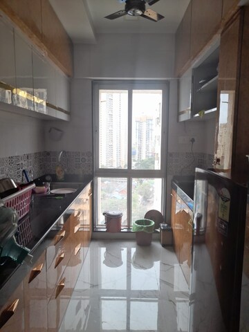 Kitchen in 2 BHK Apartment at Ganga Nivas, Lbs Marg – for Rent