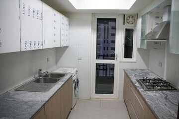 Kitchen in 3 BHK Apartment at DLF Park Place, Sector 54 – for Rent
