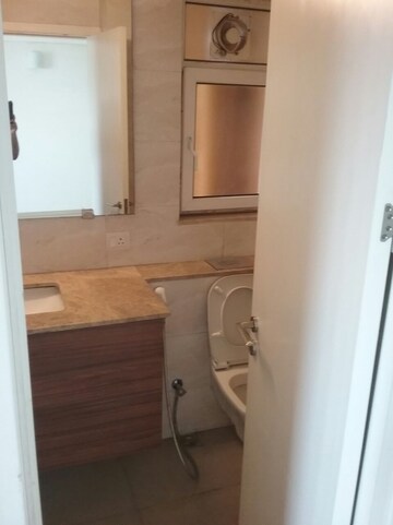 Bathroom in 3 BHK Apartment at DLF Park Place, Sector 54 – for Rent