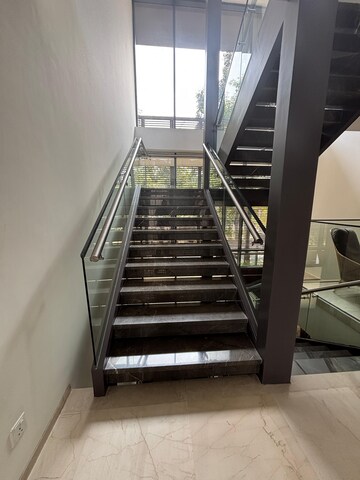 Staircase in 6 BHK Apartment at Embassy Boulevard, Yelahanka – for Rent