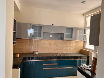 Kitchen in 3 BHK Apartment at Omaxe The Palace, Gomti Nagar – for Rent