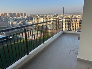 Balcony in 4 BHK Apartment at Hanumant Bollywood Heights, Dhakoli – for Sale