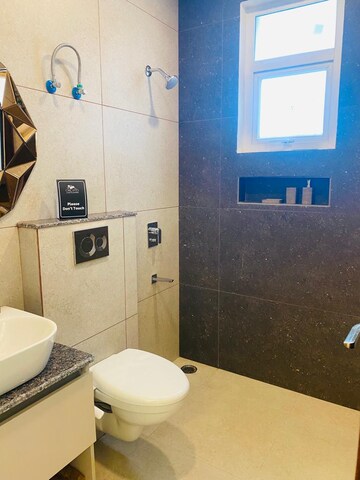 Bathroom in 3 BHK Builder Floor at HLP Palmillas, Vip Road – for Sale