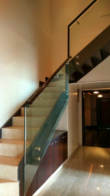 Staircase in 5 BHK Apartment at Salcon The Verandas, Sector 54 – for Rent