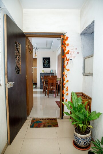 Living Room in 1 BHK Apartment at Shree Sai Ram CHS, Lower Parel – for Rent
