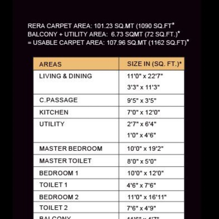 undefined, dosti-eastern-bay-phase-3 3.5 Bedroom 1155 Sq.Ft. Apartment In Loyld's Estate Mumbai 8397424