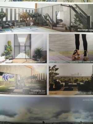 Master Bedroom in 2 BHK Apartment at Sumit KMR Param, Borivali West – for Sale