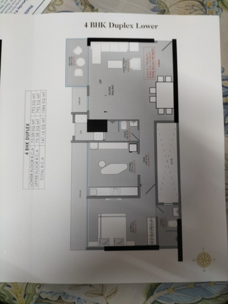 Floor Plan, sumit-kmr-param 2 Bedroom 748 Sq.Ft. Apartment In Borivali West Mumbai 8397479