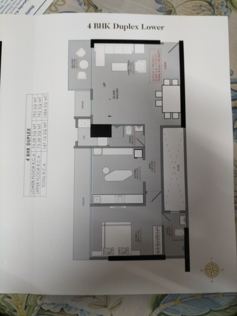 Floor Plan, sumit-kmr-param 2 Bedroom 748 Sq.Ft. Apartment In Borivali West Mumbai 8397479