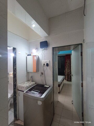 Kitchen in 1 BHK Apartment at Ambika Dham Chs, Ghansoli – for Rent