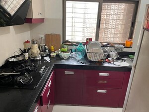 Kitchen in 1 BHK Apartment at Lodha Splendora, Ghodbunder Road – for Sale