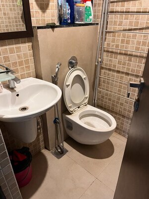 Bathroom in 1 BHK Apartment at Lodha Splendora, Ghodbunder Road – for Sale