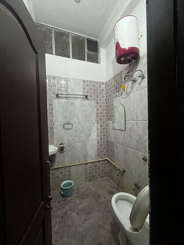Bathroom in 2 BHK Builder Floor at Model Town – for Rent