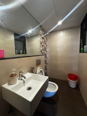 Bathroom in 2 BHK Apartment at Lodha Splendora, Ghodbunder Road – for Sale