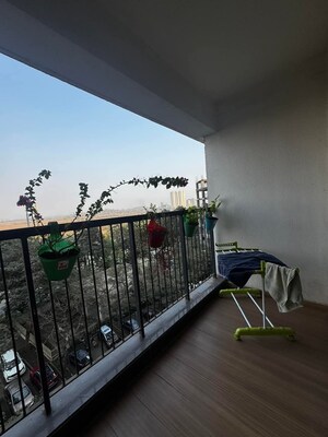 Balcony in 2 BHK Apartment at Lodha Splendora, Ghodbunder Road – for Sale