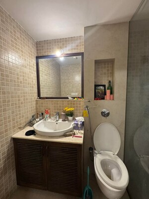 Bathroom in 3 BHK Apartment at Lodha Splendora, Ghodbunder Road – for Sale