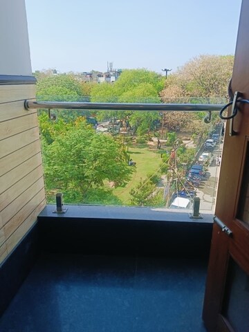 Balcony in 2 BHK Builder Floor at Kalkaji – for Rent