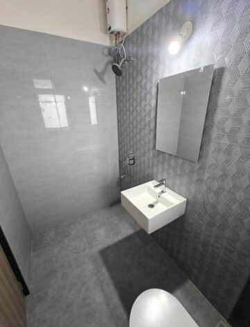 Bathroom in 2 BHK Apartment at Ashar Axis, Majiwada – for Rent