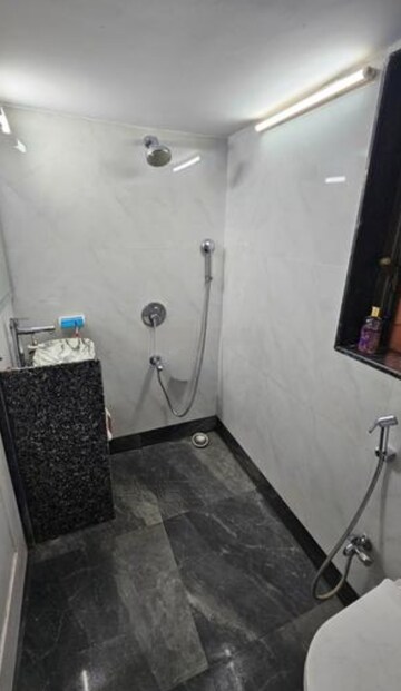 Bathroom in 2 BHK Apartment at Varun Garden, Ghodbunder Road – for Rent