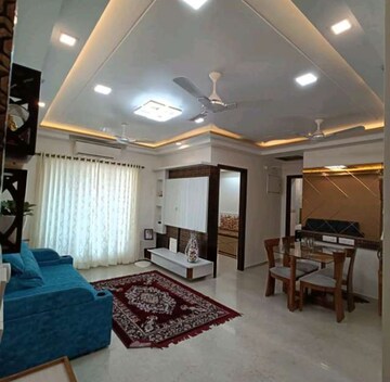 Living Room in 2 BHK Apartment at Dosti West County, Balkum Pada – for Rent