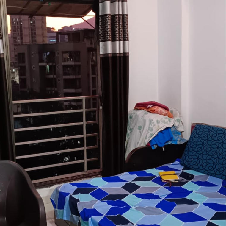 Bedroom, raunak-unnathi-woods-phase-4-and-5 2 Bedroom 1010 Sq.Ft. Apartment In Kasarvadavali Thane 8397779