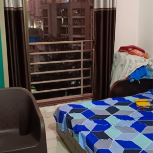Bedroom in 2 BHK Apartment at Raunak Unnathi Woods Phase 4 And 5, Kasarvadavali – for Sale