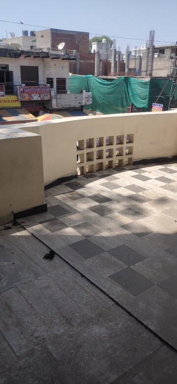 Staircase in 4 BHK Independent House at Trans Yamuna Colony Phase 2 – for Rent
