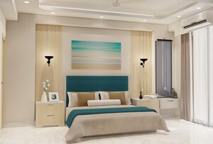 Bedroom in 3.5 BHK Apartment at Unitech Habitat, Pi Greater Noida – for Sale