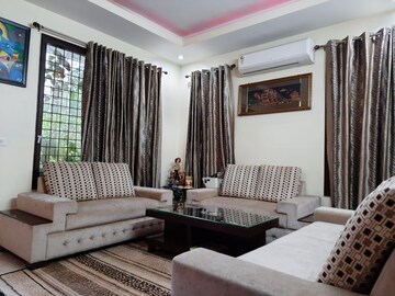 Living Room in 4 BHK Builder Floor at Kohli One Malibu Town, Sector 47 – for Rent