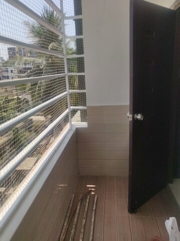 Balcony in 3 BHK Apartment at Hill View Banjara Hills, Banjara Hills – for Rent