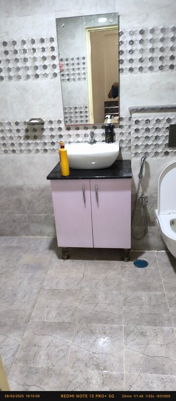 Attached Bathroom in 3 BHK Builder Floor at C V Raman Nagar – for Rent