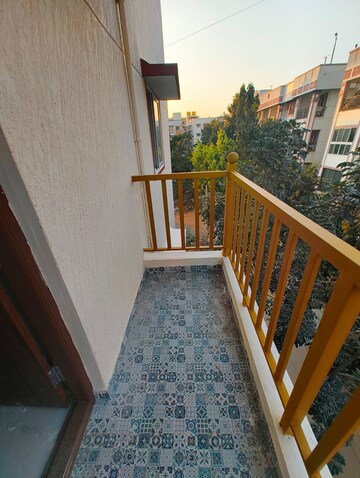 Balcony in 2 BHK Apartment at Kaggadasapura – for Rent