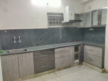 Kitchen in 3 BHK Apartment at The Residence Banjara Hills, Banjara Hills – for Rent