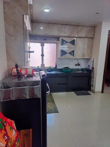 Kitchen in 1 BHK Apartment at Breez Global Heights, Sohna Sector 33 – for Rent