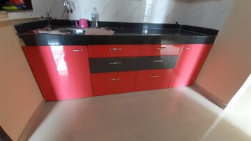 Kitchen in 1 BHK Apartment at Kanak Mukta Lake City, Shilphata – for Sale