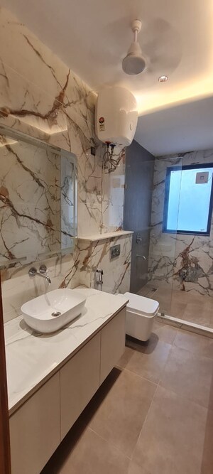 Bathroom in 5 BHK Builder Floor at Green Wood City, Sector 45 – for Sale