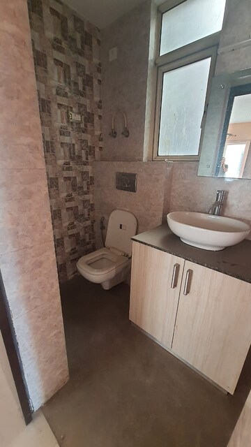 Bathroom in 3 BHK Builder Floor at Unitech Woodstock Floors, Sector 50 – for Rent