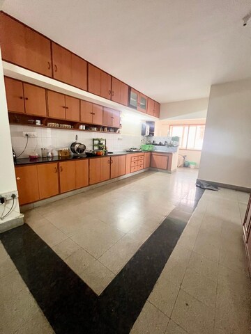 Kitchen in 3 BHK Apartment at Indiranagar – for Rent