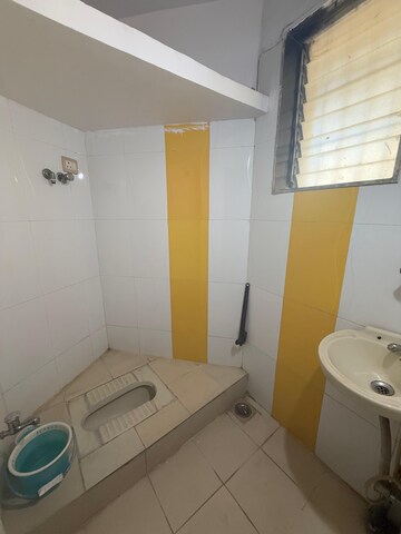 Bathroom in 1 RK Apartment at Mahakali Kalika Towers, Khopat – for Rent