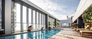 Swimming Pool in 1 BHK Apartment at Gurukrupa Marina Enclave, Malad West – for Sale