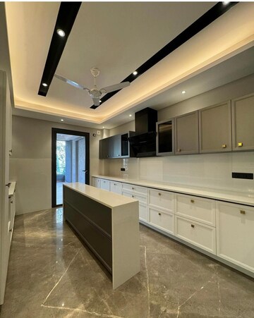 Kitchen in 4 BHK Builder Floor at Infinite Luxury, South City 2 – for Rent