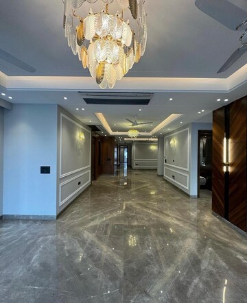 Kitchen in 4 BHK Builder Floor at Infinite Luxury, South City 2 – for Rent
