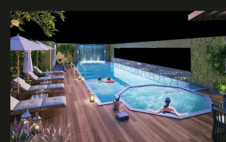 Swimming Pool, gurukrupa-marina-enclave 3 Bedroom 838 Sq.Ft. Apartment In Malad West Mumbai 8398271