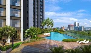 Balcony in 3 BHK Apartment at Gurukrupa Marina Enclave, Malad West – for Sale