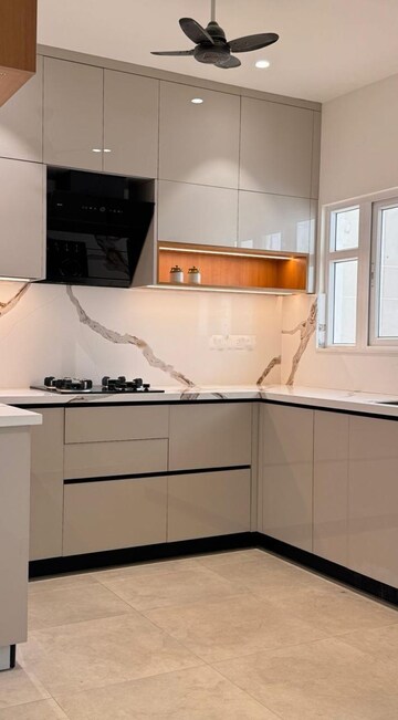 Kitchen in 3 BHK Apartment at Prestige Tranquil, Kokapet – for Rent