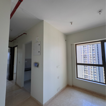 Building Lobby in 2 BHK Apartment at Kalpataru Paramount D, Majiwada – for Rent