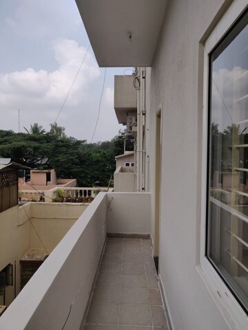 Balcony in 3 BHK Apartment at Indiranagar – for Rent