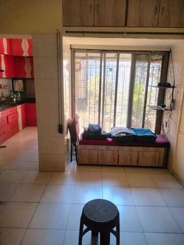 Living Room in 2 BHK Apartment at Soham Parijat Gardens, Ghodbunder Road – for Rent