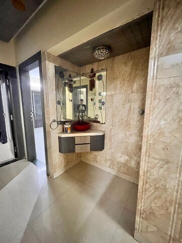 Living Room in 3 BHK Apartment at Shiv Sai Paradise, Majiwada – for Sale